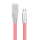 VIGGO DESIGN USB-microUSB 1m Różowy - 1457528 - zdjęcie 4